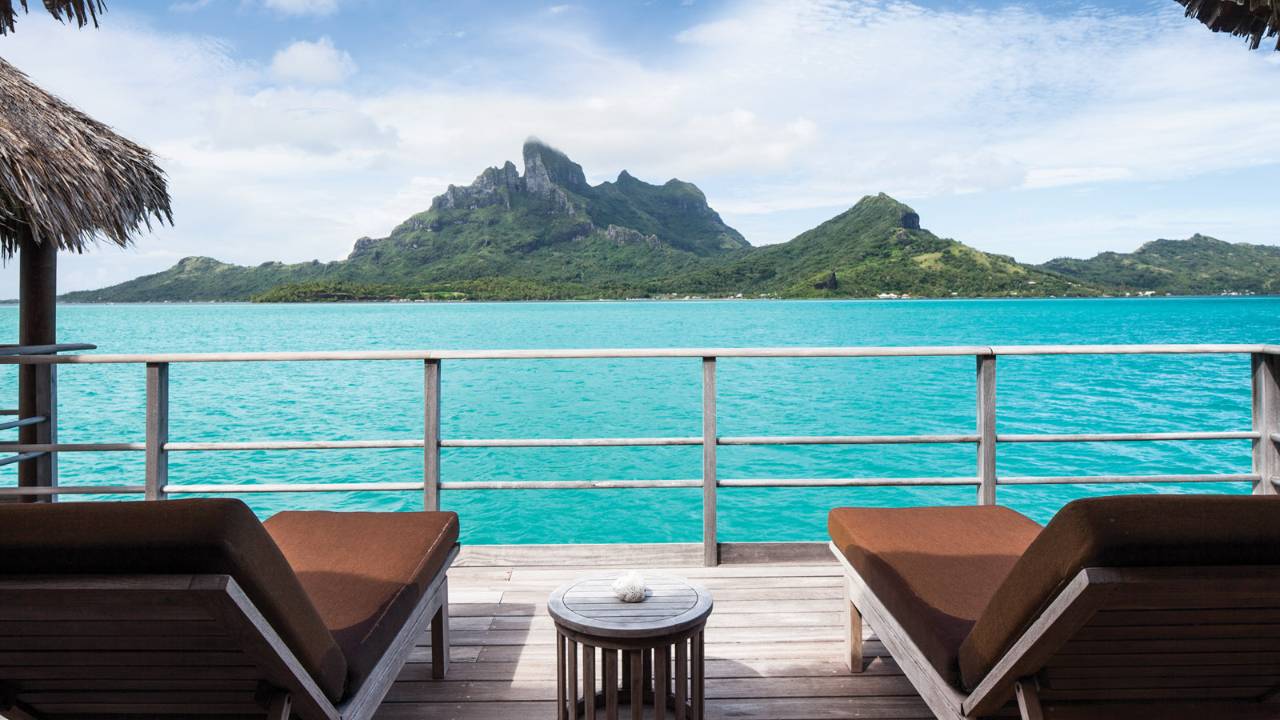 One-Bedroom Mountain View Overwater Bungalow Suite
